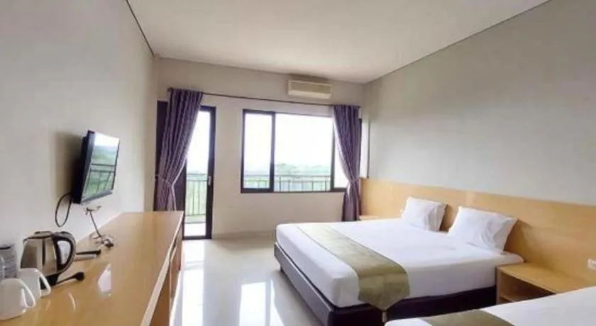 Bed in Fafa Hill Hotel and Resort
