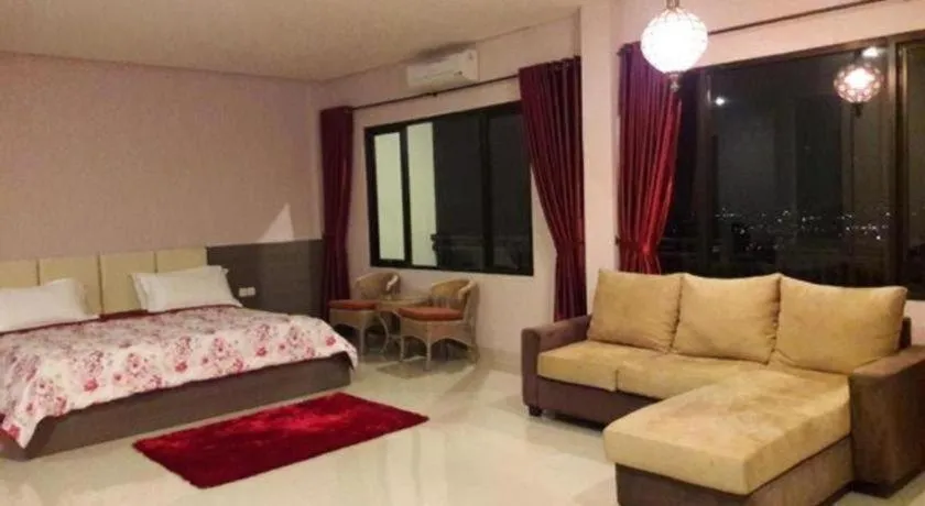 Bed in Fafa Hill Hotel and Resort