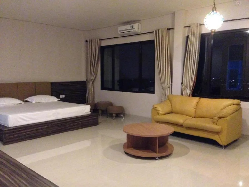 Bed in Fafa Hill Hotel and Resort