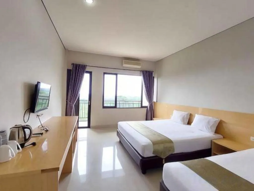 Bed in Fafa Hill Hotel and Resort