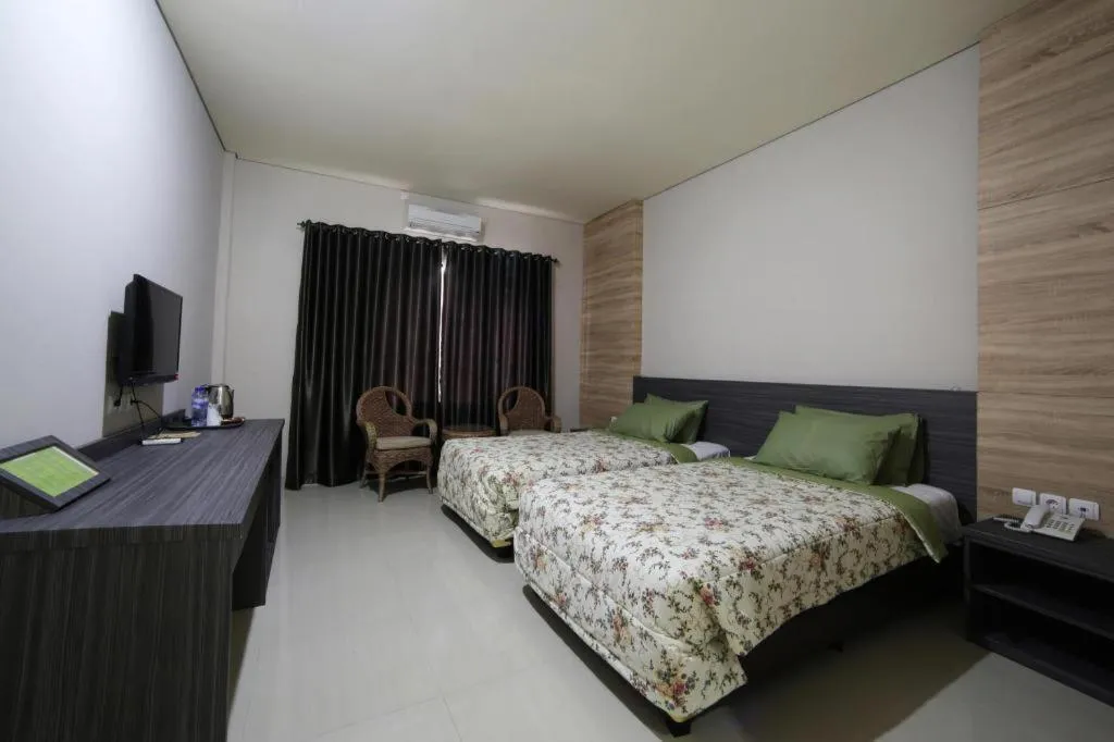 Bed in Fafa Hill Hotel and Resort