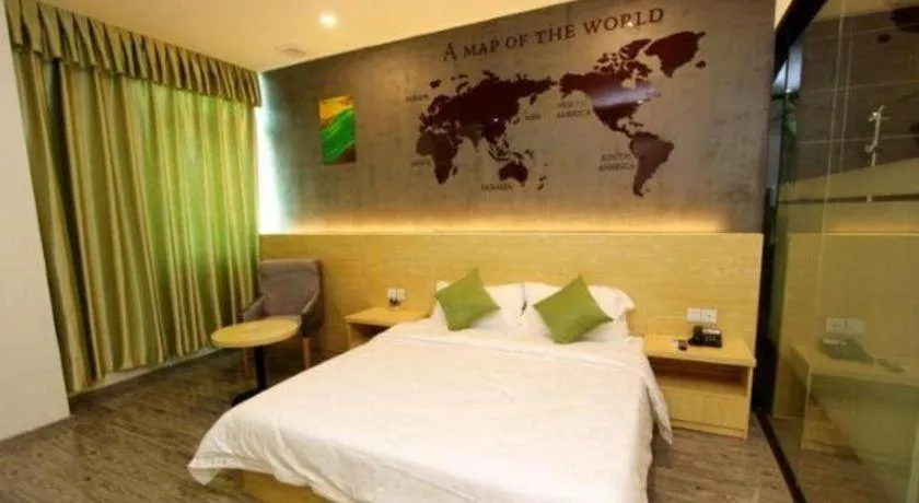Bed in Yi Mi Hotel Shenzhen Longgang Pinghu South China City