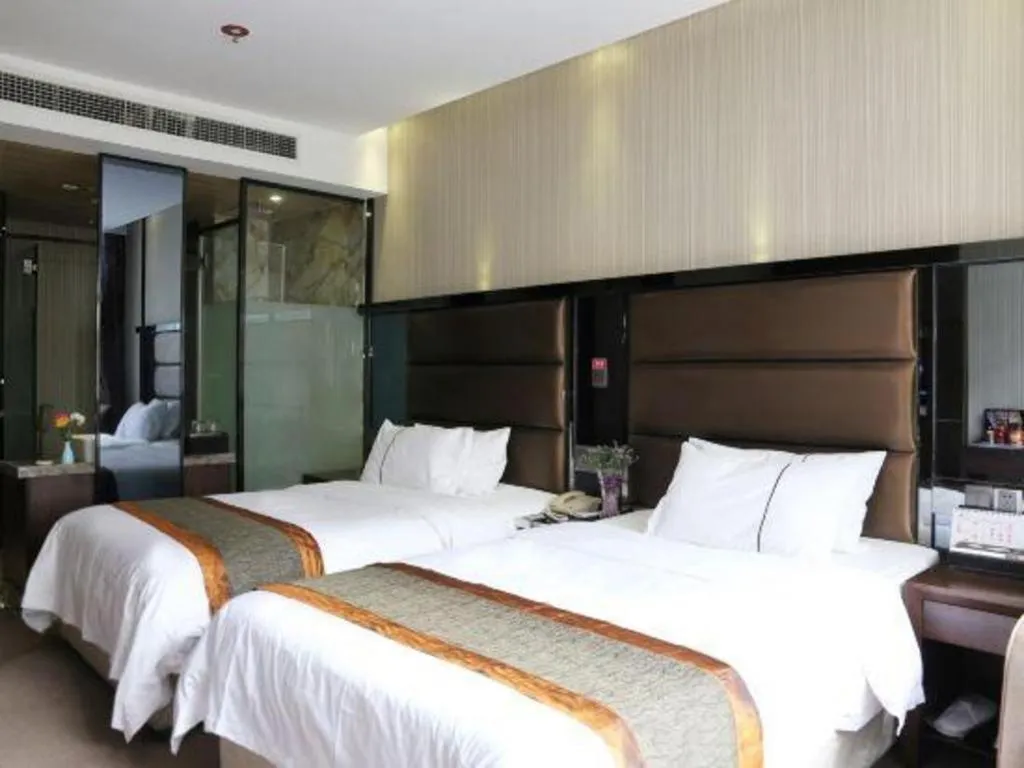 Bed in Liwan International Hotel Chengdu