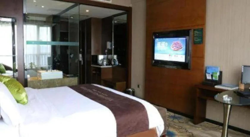 Bed in Liwan International Hotel Chengdu