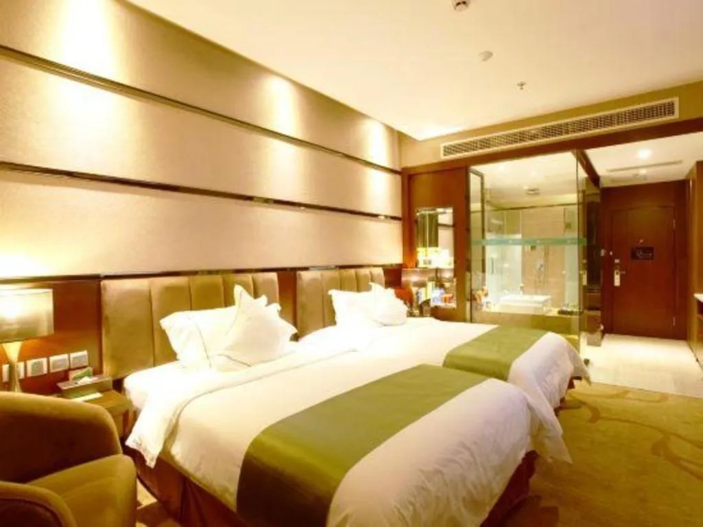 Bed in Liwan International Hotel Chengdu
