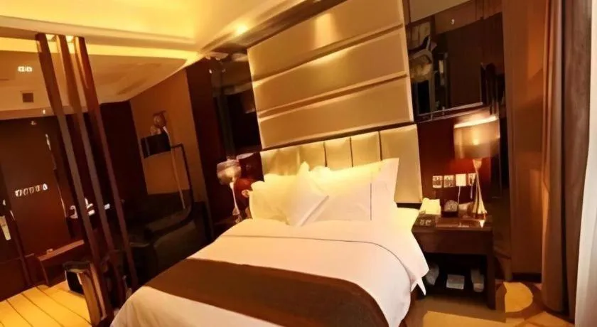 Bed in Liwan International Hotel Chengdu