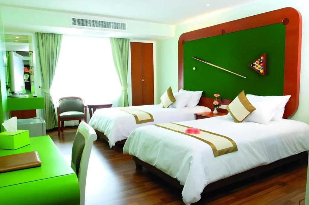 Bed in Hip Hotel Bangkok