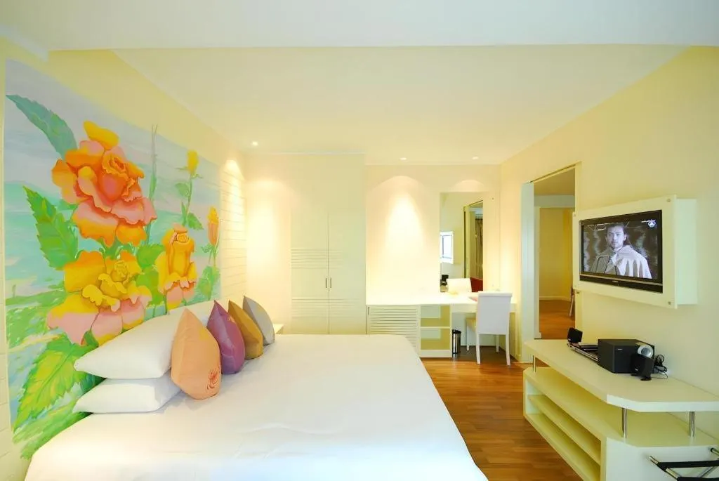 Bed in Hip Hotel Bangkok