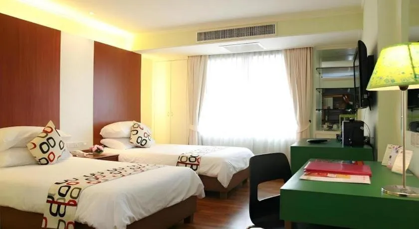 Bed in Hip Hotel Bangkok