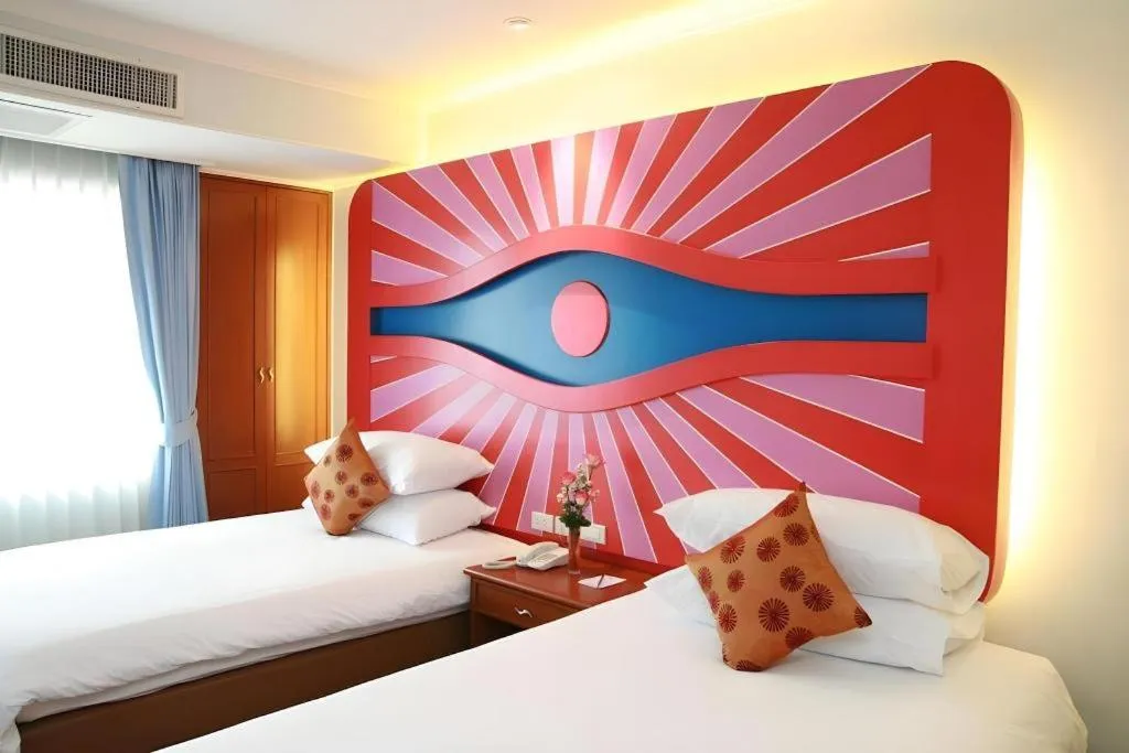 Bed in Hip Hotel Bangkok