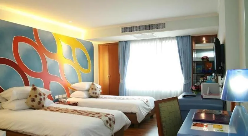 Bed in Hip Hotel Bangkok