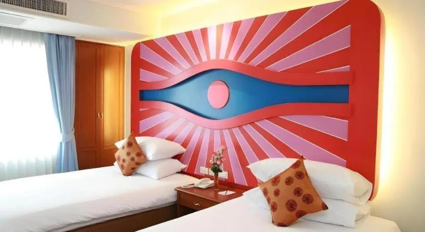 Bed in Hip Hotel Bangkok