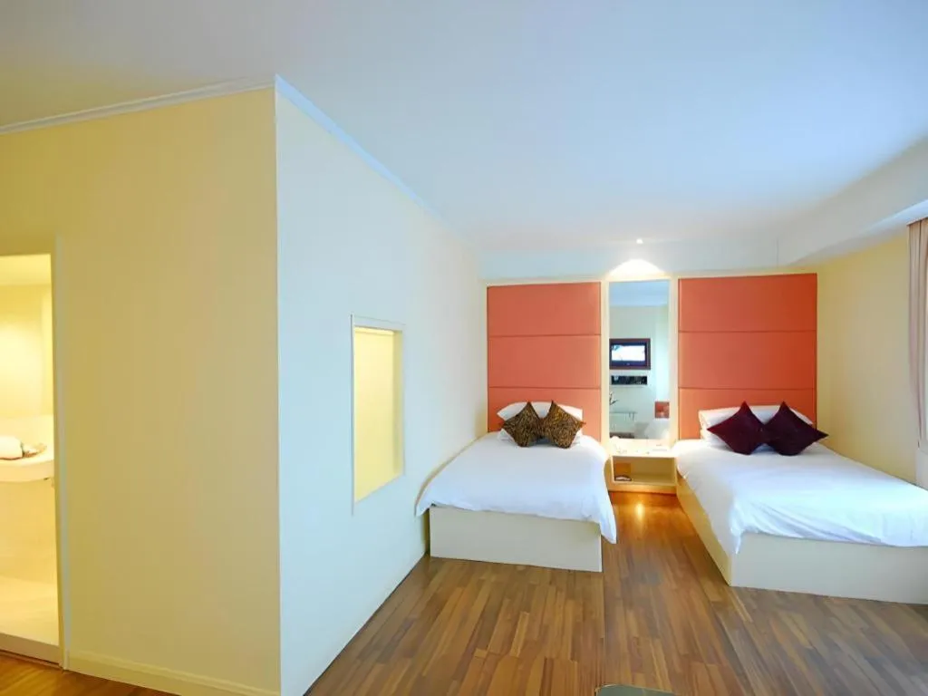 Bed in Hip Hotel Bangkok