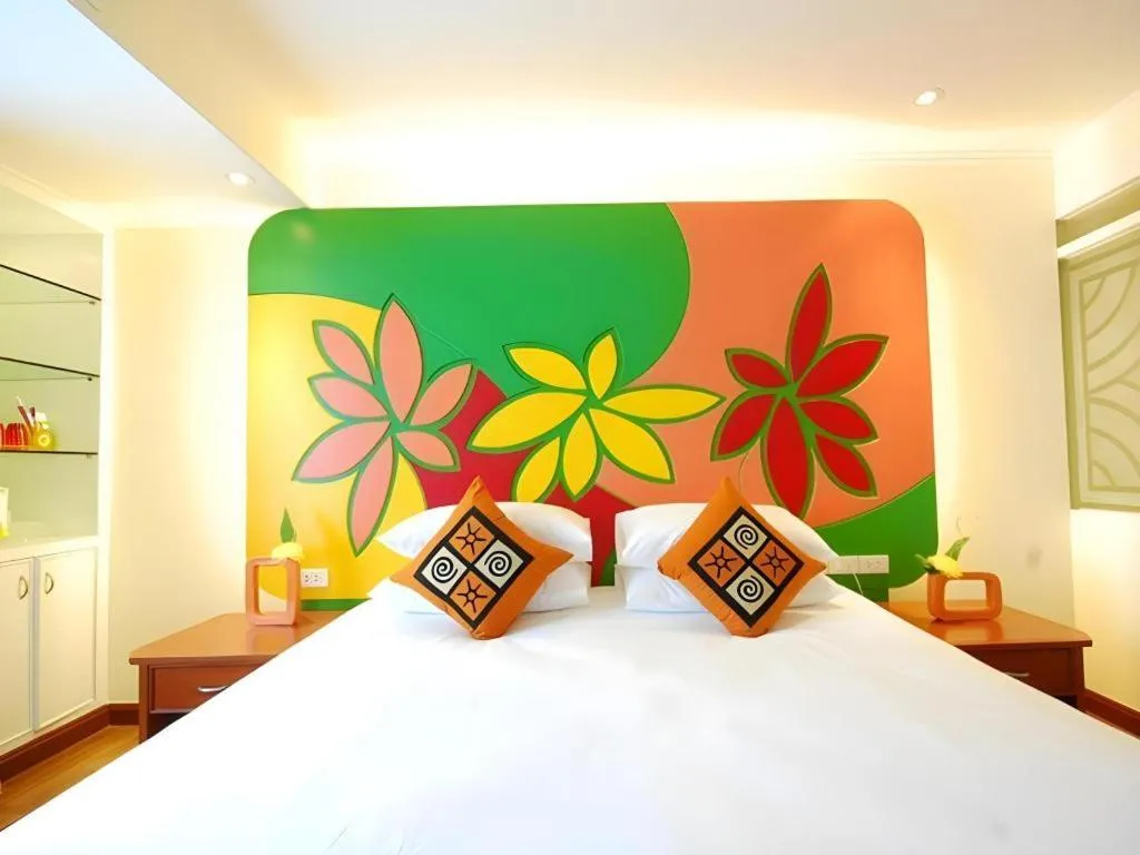 Bed in Hip Hotel Bangkok