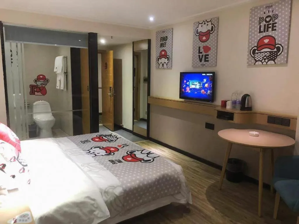 Bed in City Comfort Inn Guigang Tangren Street