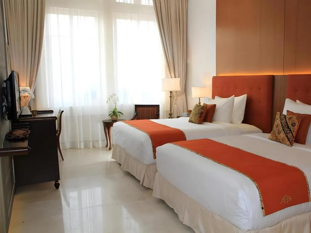 Bed in Hotel Ammi Cepu