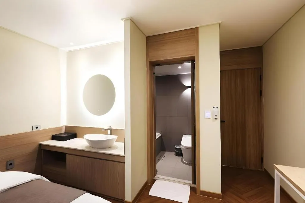 Bed in Hotel Urban Brown