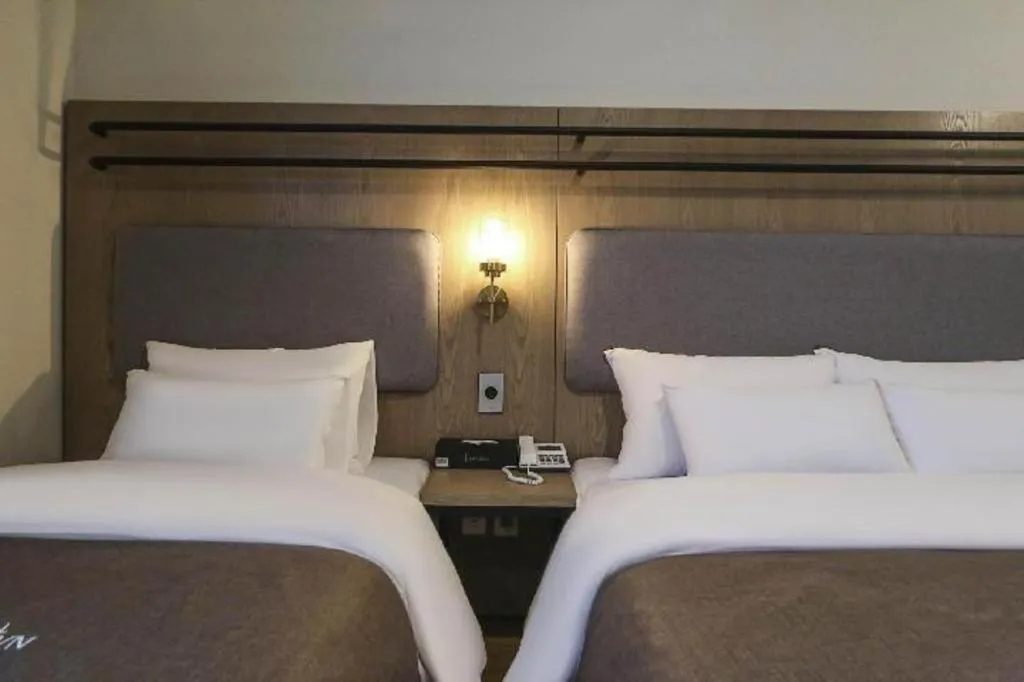 Bed in Hotel Urban Brown