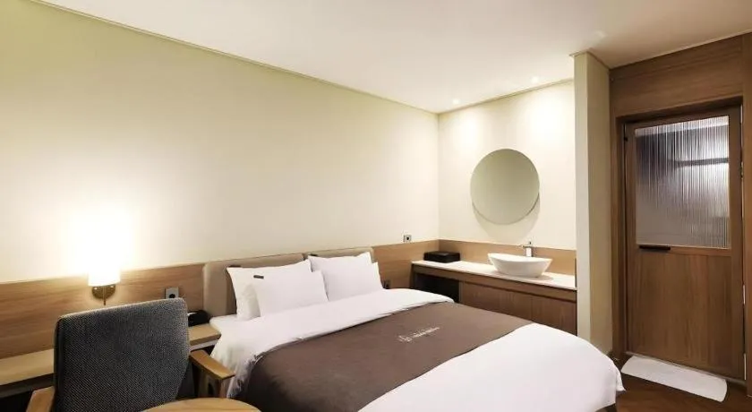 Bed in Hotel Urban Brown