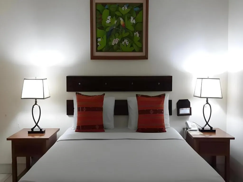 Bed in Arondari Hotel