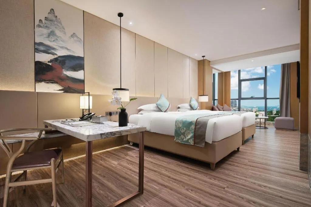 Bed in Sanya Shuangda Adelaide In Resort Hotel