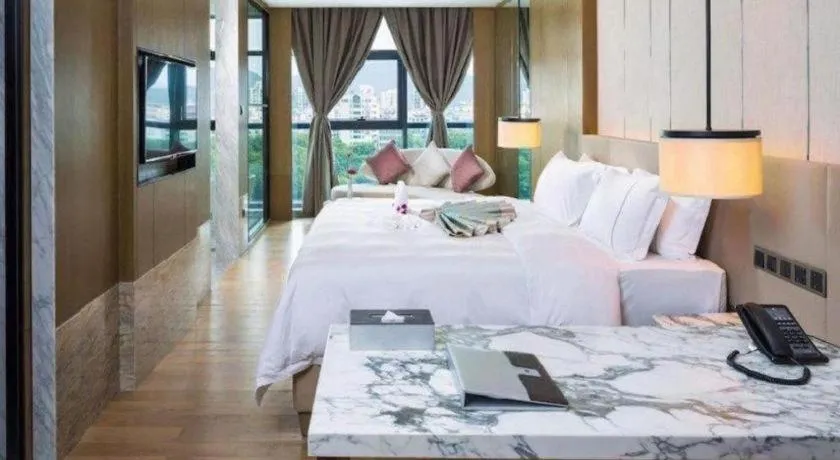 Bed in Sanya Shuangda Adelaide In Resort Hotel