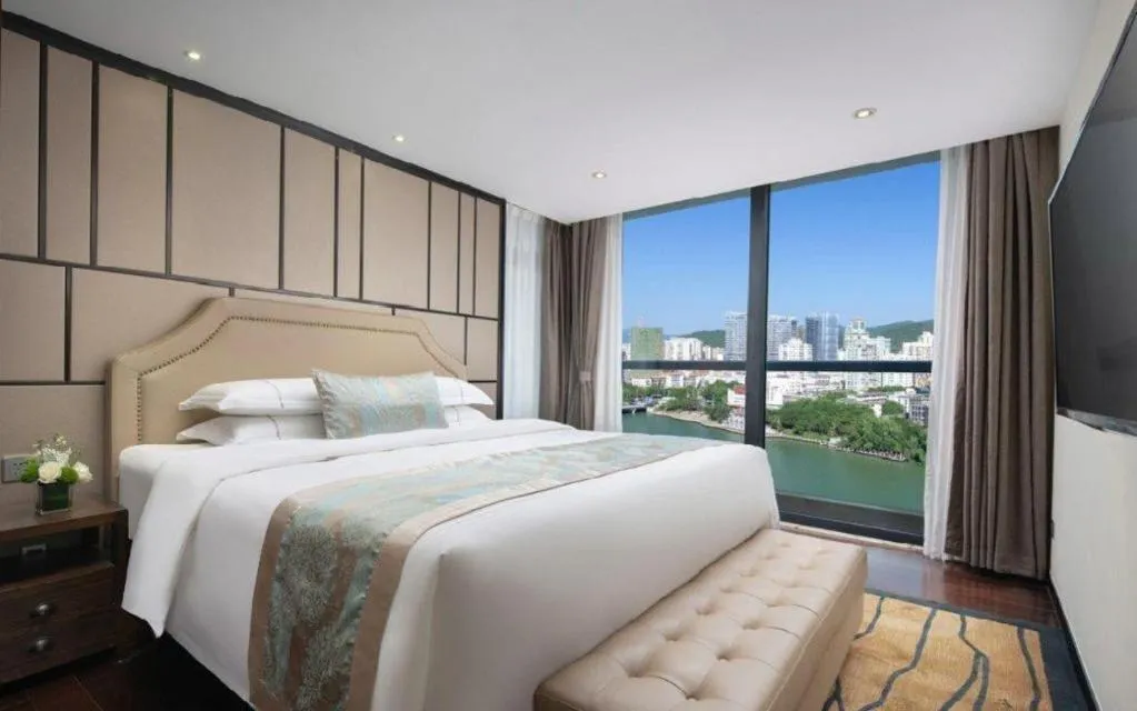 Bed in Sanya Shuangda Adelaide In Resort Hotel