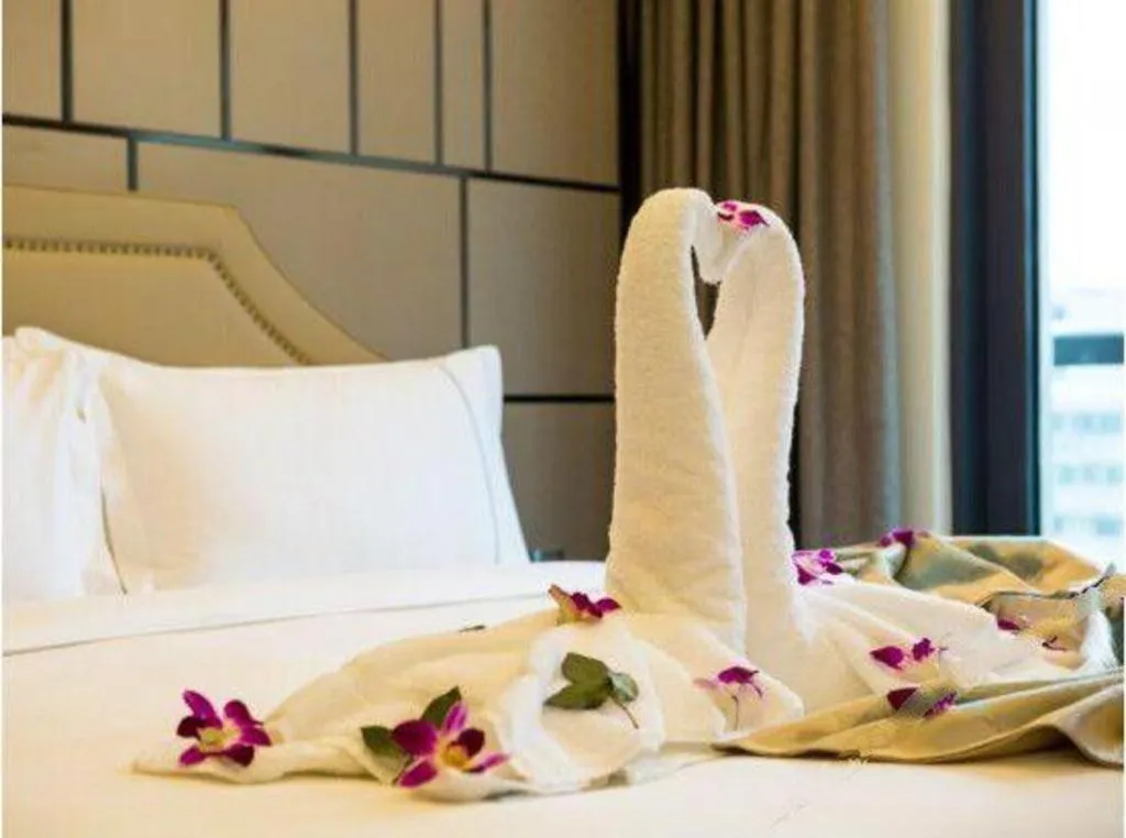 Bed in Sanya Shuangda Adelaide In Resort Hotel