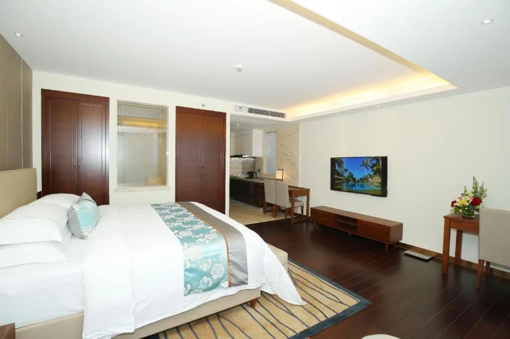 Bed in Sanya Shuangda Adelaide In Resort Hotel