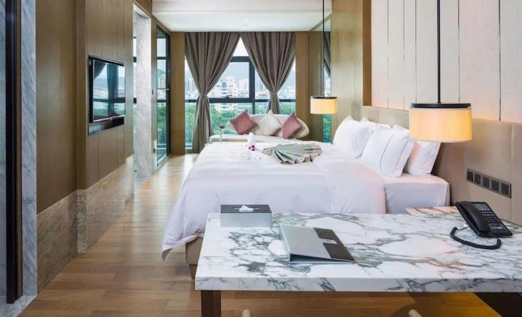 Bed in Sanya Shuangda Adelaide In Resort Hotel