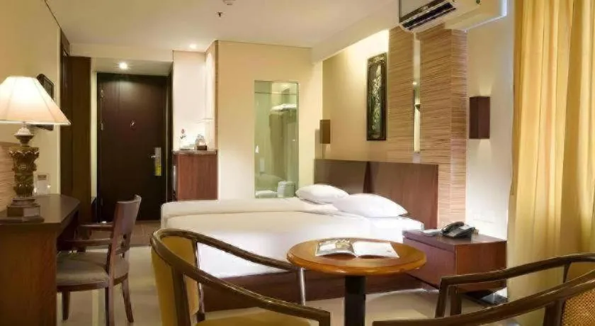 Bed in Losari Roxy Hotel Jakarta
