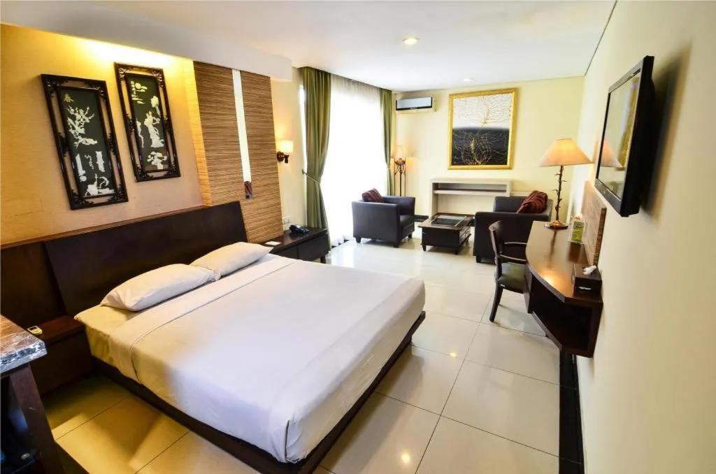Bed in Losari Roxy Hotel Jakarta