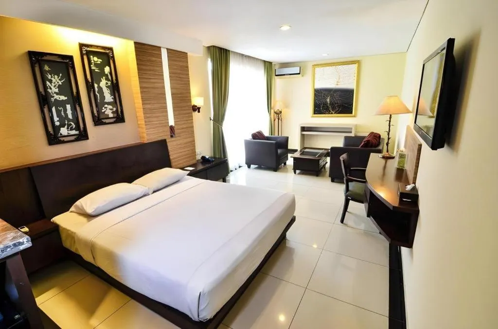 Bed in Losari Roxy Hotel Jakarta