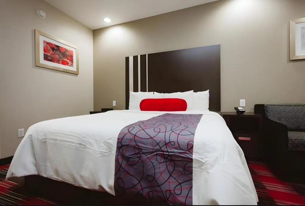 Bed in Americas Best Value Inn and Suites IAH Airport North