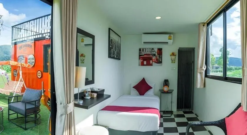 Bed in Lucerne Villa Resort