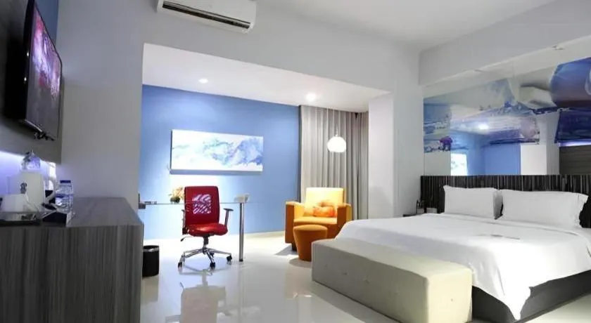 Bed in G Suites Hotel By AMITHYA