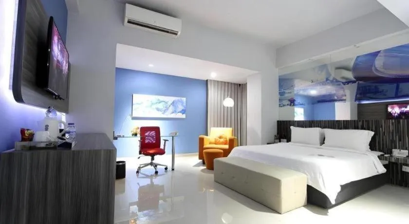 Bed in G Suites Hotel By AMITHYA