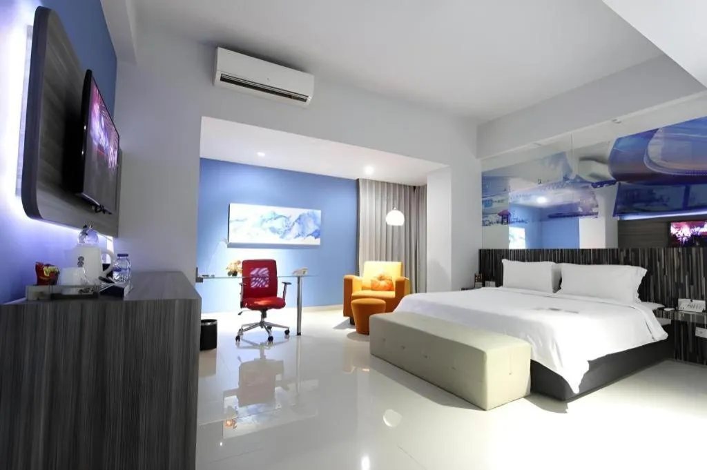 Bed in G Suites Hotel By AMITHYA