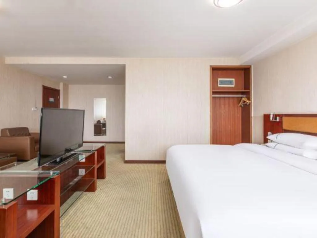 Bed in City Comfort Inn Xiangyang Railway Station