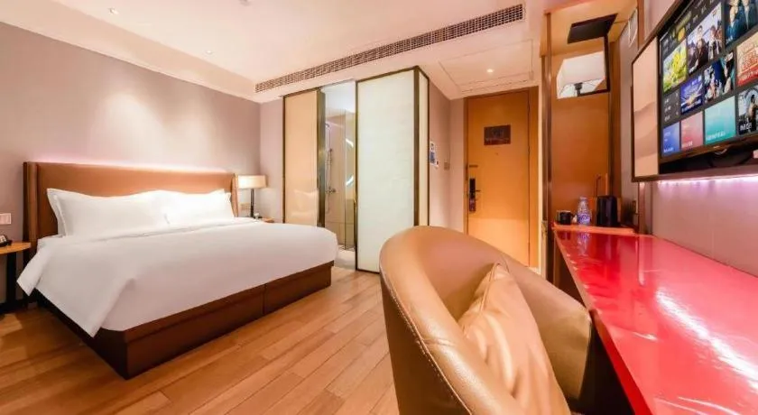 Bed in Echeng Hotel Xiamen Zhongshan Road