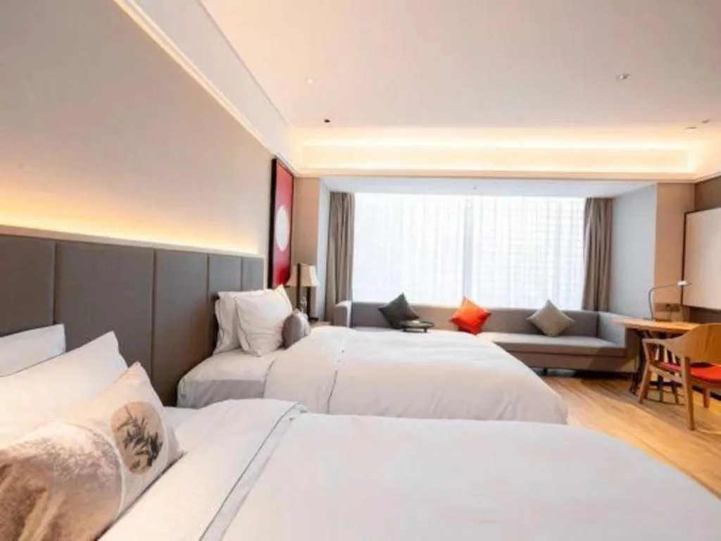 Bed in Echeng Hotel Xiamen Zhongshan Road