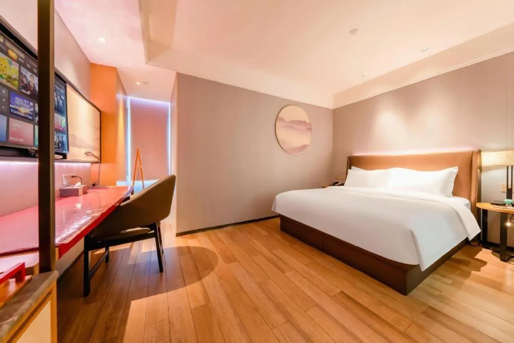Bed in Echeng Hotel Xiamen Zhongshan Road