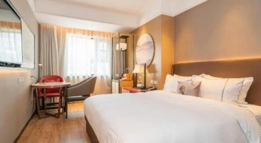 Bed in Echeng Hotel Xiamen Zhongshan Road