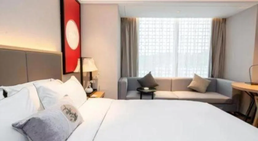 Bed in Echeng Hotel Xiamen Zhongshan Road