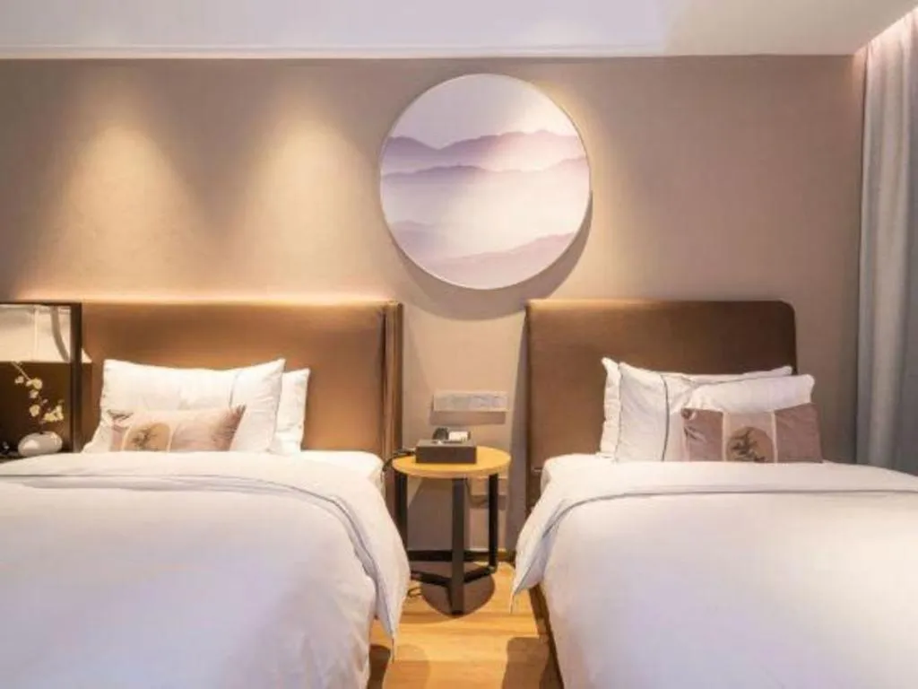 Bed in Echeng Hotel Xiamen Zhongshan Road