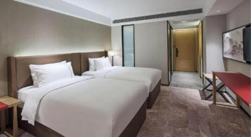 Bed in Echeng Hotel Xiamen Zhongshan Road