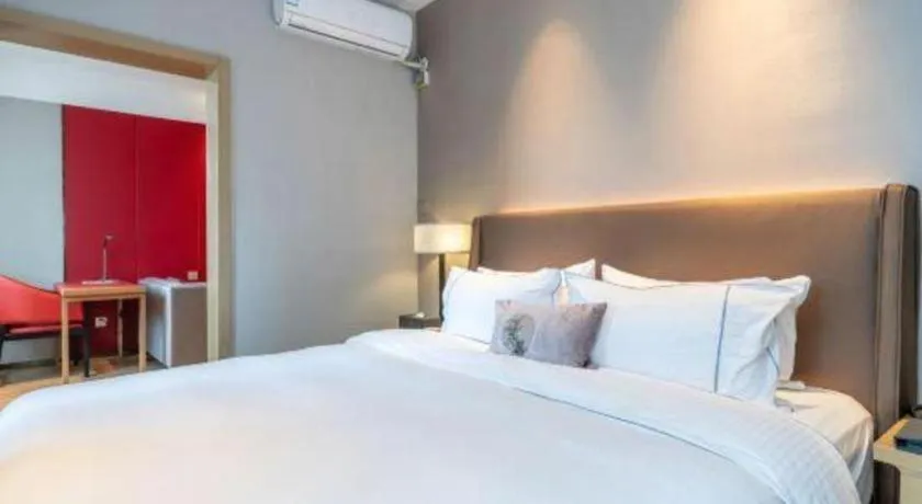 Bed in Echeng Hotel Xiamen Zhongshan Road