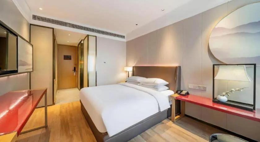 Bed in Echeng Hotel Xiamen Zhongshan Road