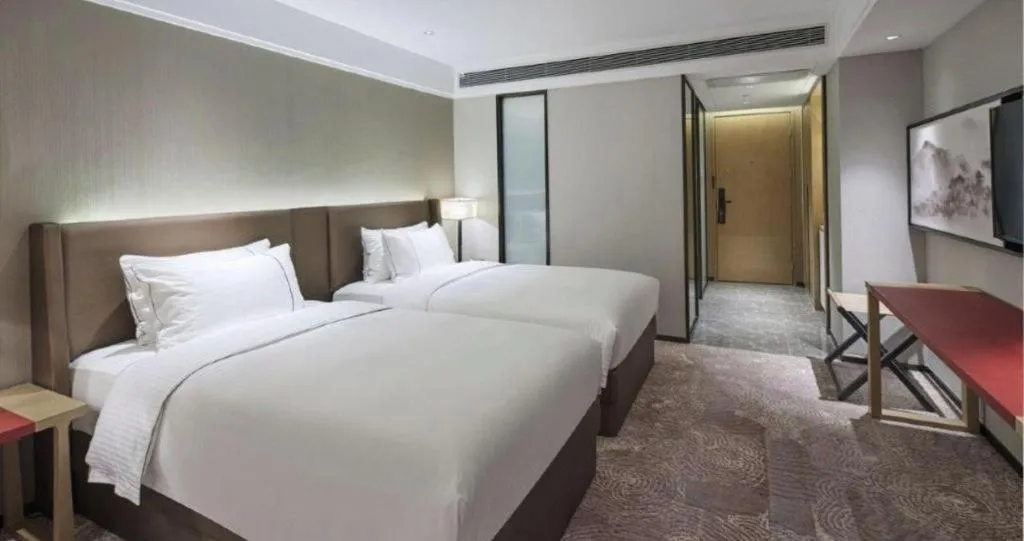 Bed in Echeng Hotel Xiamen Zhongshan Road