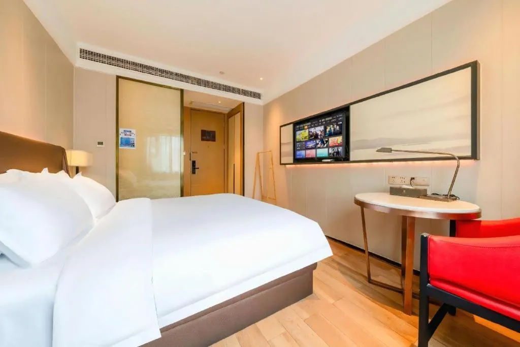 Bed in Echeng Hotel Xiamen Zhongshan Road